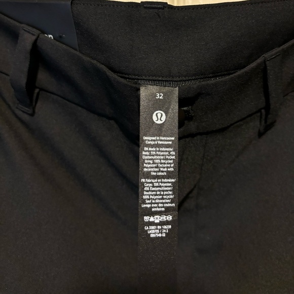 Lululemon Men’s “ABC” Classic-Fit Trouser 30” Inseam (Waist 32) - Picture 9 of 11